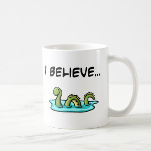 Mug Je crois en monstre de Loch Ness