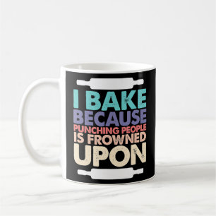 Mug Je Cuis Parce Que Puncher Les Gens Est Congelé Sur