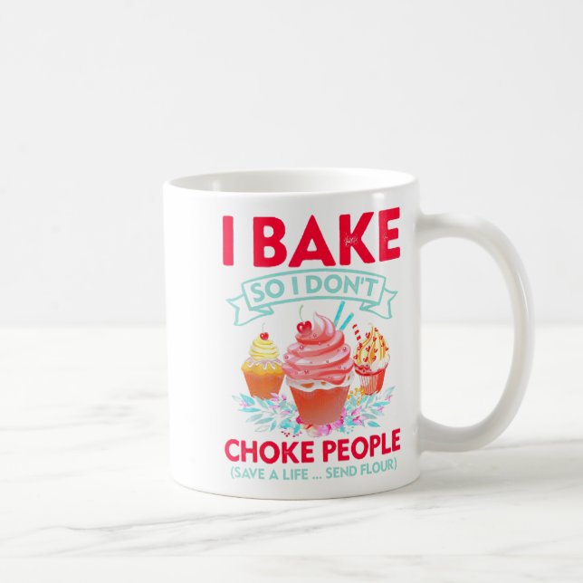 Mug Je Cuis Pour Ne Pas Choquer Les Gens Cupcake Makin (Droite)