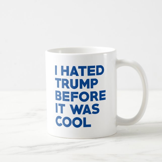 Mug Je détestais Trump (Droite)