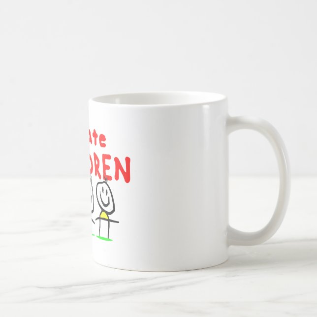 Mug Je déteste des enfants ! (Droite)