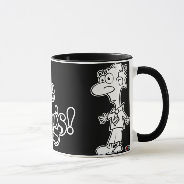 Mug Je Déteste Les Matins ! -mug (Droite)