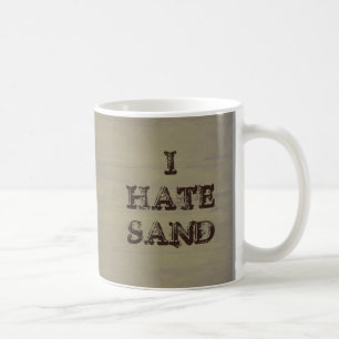 Mug JE DÉTESTE les militaires drôles de SABLE