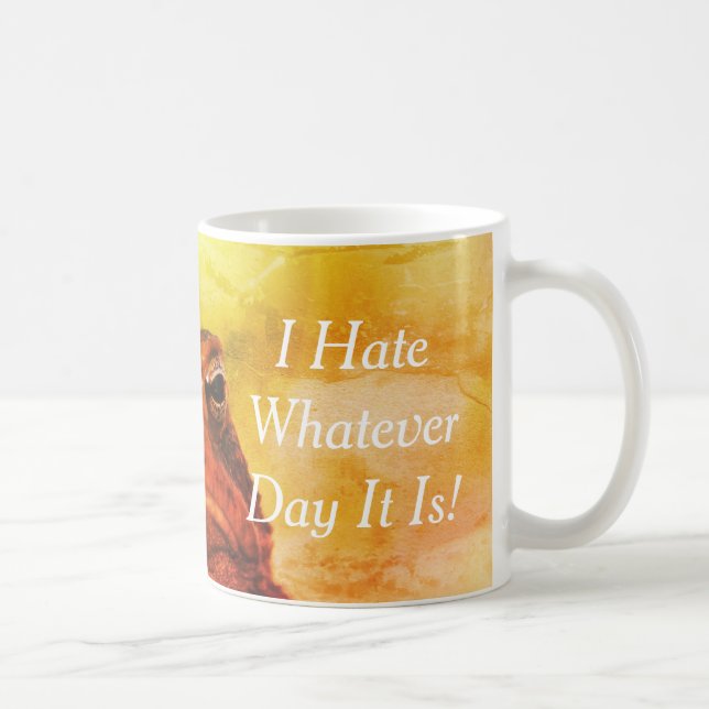 Mug "Je Déteste Quel Que Soit Le Jour Où C'Est" Grumpy (Droite)