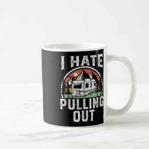 Mug Je déteste sortir drôle campeur camping-car remorq