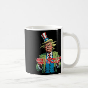 Mug Je dirige le pays et le monde drôle Trump 