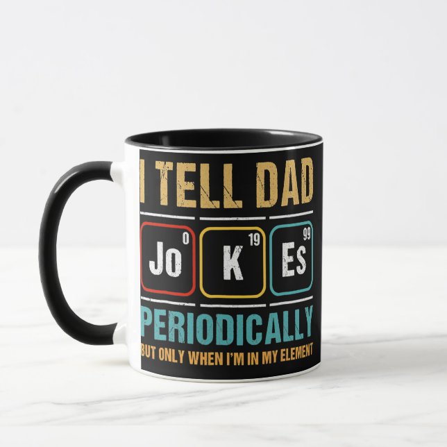 Mug Je Dis À Papa De Plaisanter Périodiquement Rad Pla (Gauche)