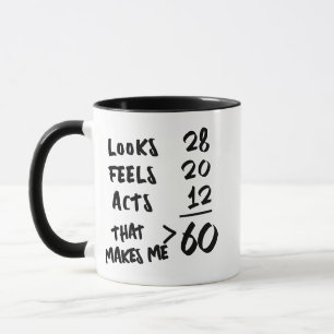Mug Je dois avoir 40 tasses, 40 ans Café