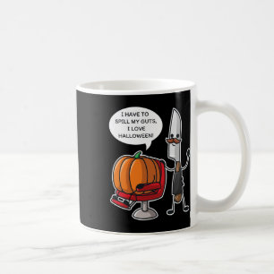 Mug Je Dois Vider Mon Sac Je Suis Fan De Citrouille D'