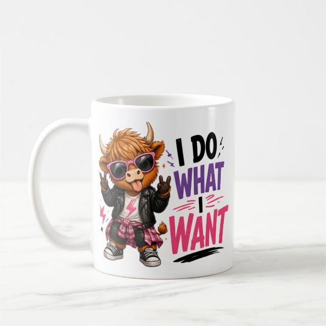 Mug Je fais ce que je veux (Gauche)
