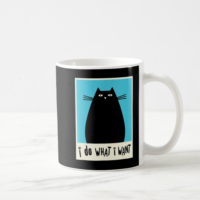 Mug Je Fais Ce Que Je Veux Chat Kitty Lover Japonais C (Droite)