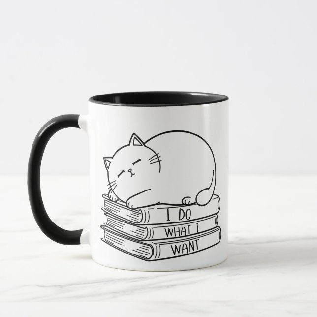 Mug Je Fais Ce Que Je Veux Design De Citation Drôle Gr (Gauche)
