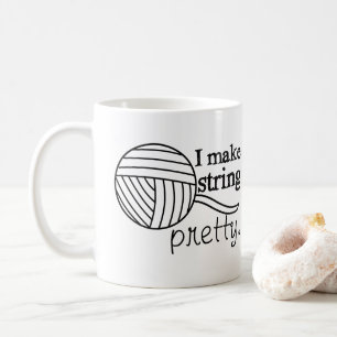 Mug Je Fais Chaîne Joli Fil + Artisanat