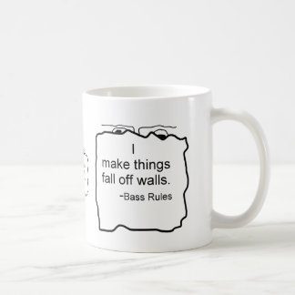 Mug Je fais des choses tombe des murs. Règles basses !