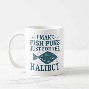 Mug Je Fais Des Puns De Poisson Juste Pour La Fois.