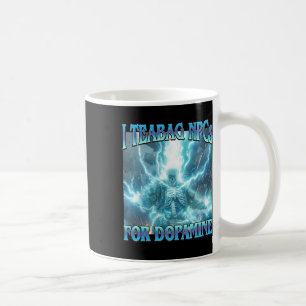 Mug Je fais du sachet de thé aux PNJ pour la dopamine-