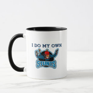 Mug Je fais mes propres cascades de parachutisme drôle