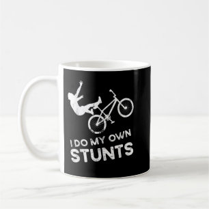 Mug Je Fais Mes Propres Stunts Cyclisme Accident Biker