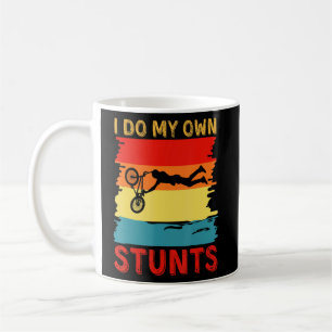 Mug Je Fais Mes Propres Stunts Vélo Montagne Vélo Drôl