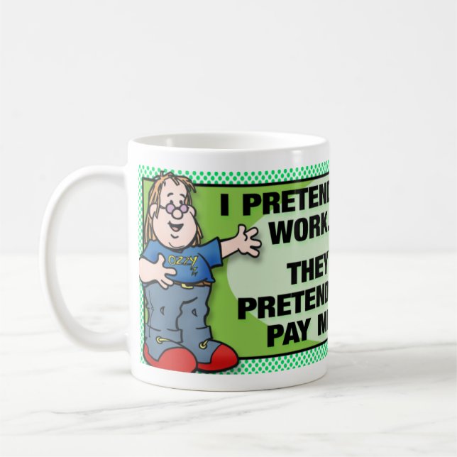 Mug Je Fais Preuve De Travail (Gauche)