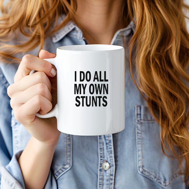 Mug Je fais tous mes Propres Têtes, Drôle cadeau (Créateur téléchargé)