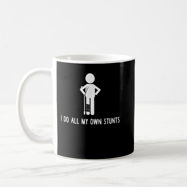 Mug Je Fais Tous Mes Propres Têtes Obtenir Bien Cadeau (Gauche)