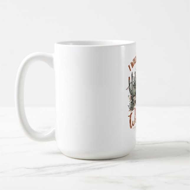 Mug Je ferai un chemin dans le désert (Gauche)
