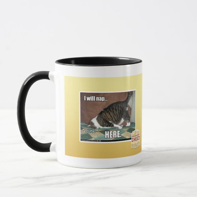 Mug Je ferai une sieste ici (Gauche)
