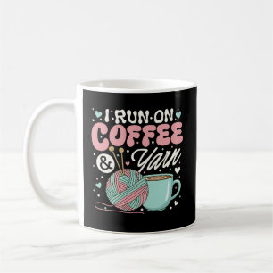 Mug Je fonctionne au café et au fil humoristique amate