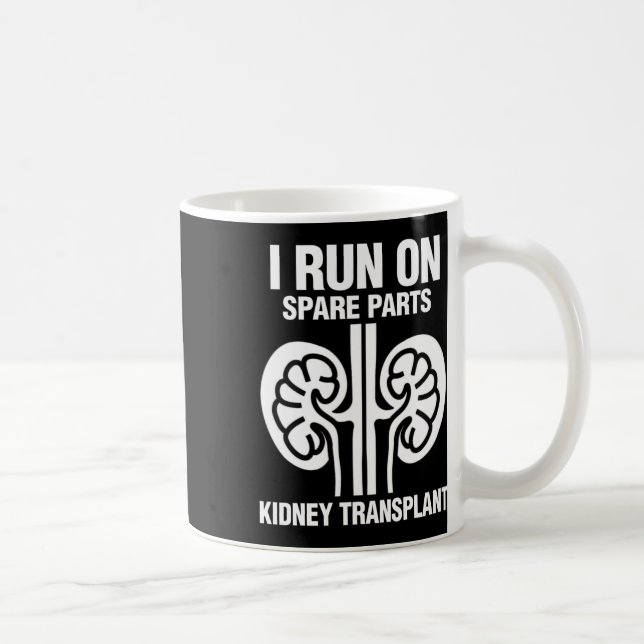 Mug Je Fonctionne Sur Pièces De Rechange Fun Kidney Tr (Droite)