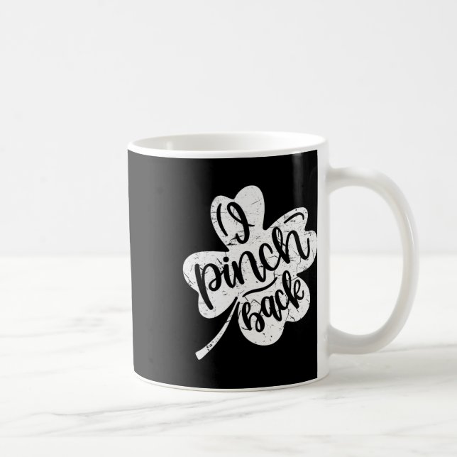 Mug Je frappe Ck drôle St Patrick's Day Je pince Ck 2  (Droite)