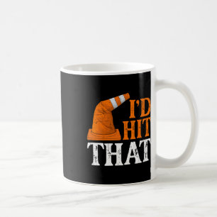 Mug Je frapperais ce drôle costume d'Halloween cône de