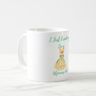 Mug Je Freaking Aimer Alpacas ok