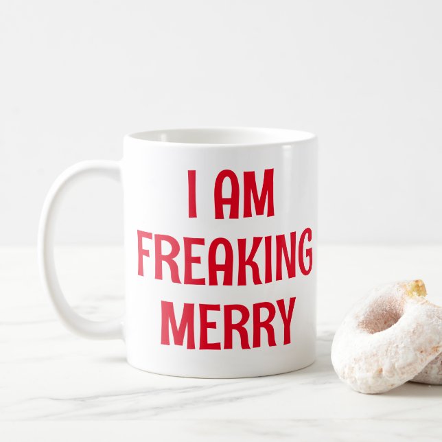 Mug Je Freine Merry (Avec donut)