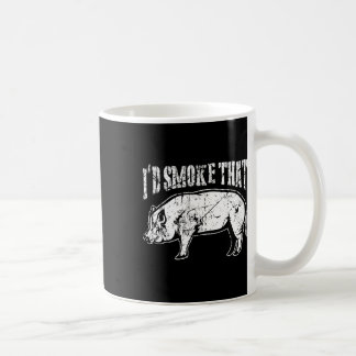 Mug Je Fumerais Ce Porc Barbecue Bas Et Lent Cochon Re