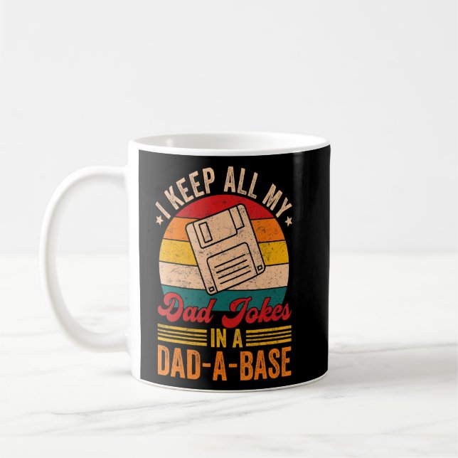 Mug Je Garde Tout Mon Père Plaisanter Dans Un Papa Un  (Gauche)