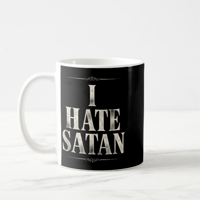Mug Je hais Satan (Gauche)