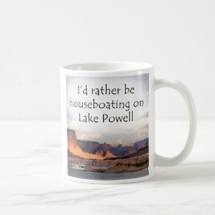 Mug Je houseboating plutôt au lac Powell !