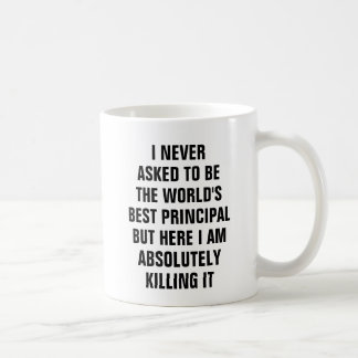 Mug Je jamais n'ai mieux demandé à être le directeur