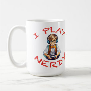 Mug Je joue au gamer nerdy