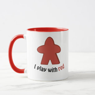 Mug Je joue avec les Red Meeples