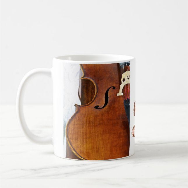 Mug Je joue le violoncelle (Gauche)