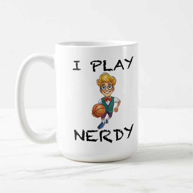 Mug Je joue Nerdy (Gauche)
