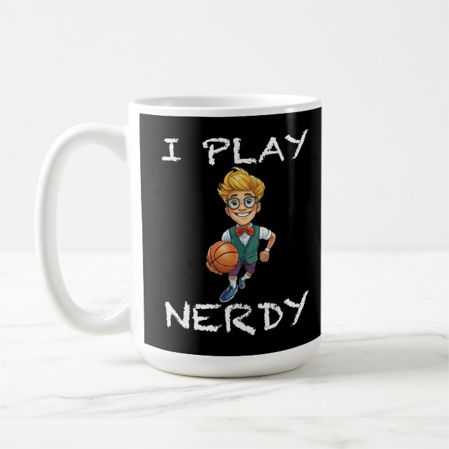 Mug Je joue Nerdy (Gauche)