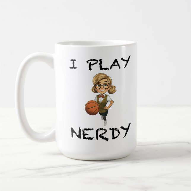 Mug Je joue Nerdy (Gauche)