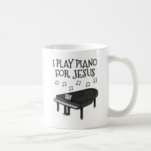 Mug Je Joue Piano Pour Jésus, Grand Piano Eglise Piani