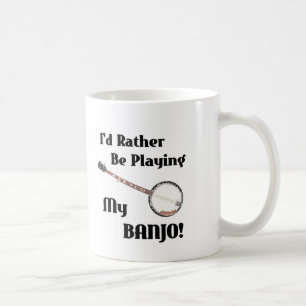Mug Je jouerais plutôt mon banjo