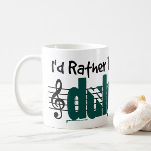Mug Je jouerais plutôt mon dulcimer