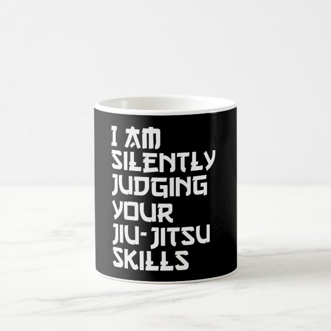 Mug je juge silencieusement votre compétence jiu-jitsu (Centre)