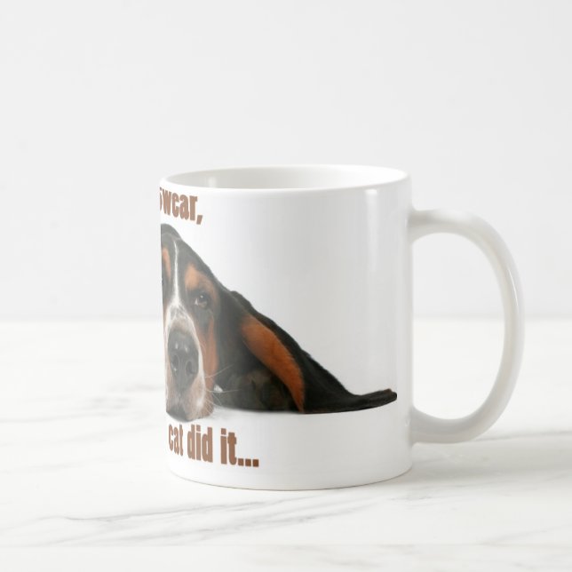 Mug Je jure, le chat l'ai fait (Droite)